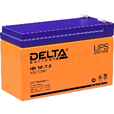 Батарея Delta HR 12-7.2 (12V, 7.2Ah)