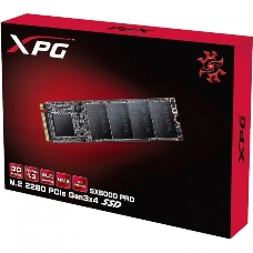 Накопитель SSD Adata 256GB XPG SX6000 Lite, M.2 2280, PCI-E 3x4, [R/W - 1800/900 MB/s] 3D-NAND TLC