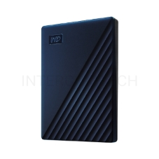 Внешний жёсткий диск WD My Passport for Mac WDBA2F0050BBL-WESN 5TB 2,5 USB 2.0/USB 3.2 (Gen 1) blue (D8B)