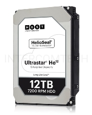 Жесткий диск WD Original SAS 3.0 12Tb 0F29532 HUH721212AL5204 Ultrastar DC HC520 (7200rpm) 256Mb 3.5