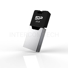 Флеш Диск Silicon Power 16Gb Mobile X20 USB2.0 серебристый
