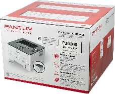 Принтер лазерный Pantum P3010D, (A4, дуплекс, 30стр/мин, 1200 х 1200dpi, 128Mb, USB, серый корпус)