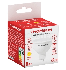 Лампа светодиодная Hiper THOMSON LED MR16 8W 640Lm GU5.3 3000K TH-B2047