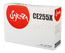Картридж SAKURA CE255X для HP LaserJet P3015/3015d/3015dn/3015x, черный, 12500 к.