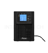 Источник бесперебойного питания PowerMan Online 1000 PLUS (1000ВА/800Вт, Online-Double conversion/LCD Display/USB/Software/RJ11/45,RS-232)