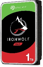 Жесткий диск Seagate Original SATA-III 1Tb ST1000VN002 NAS Ironwolf (5900rpm) 64Mb 3.5