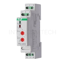 Реле времени PO-415 (задержка выкл./управ. контактом 230В 16А 1перекл. IP20 монтаж на DIN-рейке) F&F EA02.001.018