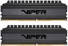Оперативная память Patriot Viper Blackout 16GB 3600MHz CL18  UDIMM KIT  PVB416G360C8K