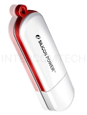 Флеш Диск Silicon Power 8Gb LuxMini 320 SP008GBUF2320V1W USB2.0 белый