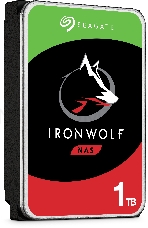 Жесткий диск Seagate Original SATA-III 1Tb ST1000VN002 NAS Ironwolf (5900rpm) 64Mb 3.5