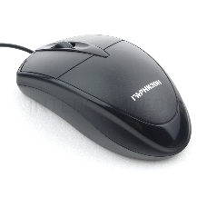 Мышь Гарнизон GM-225XL, USB, чип- Х, чёрный, 2м, 1000 DPI, 2кн.+колесо-кнопка, кабель 2м