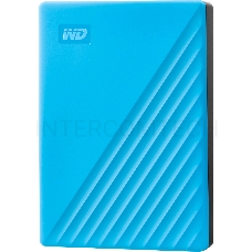 Накопитель Portable HDD 5TB WD My Passport (Blue), USB 3.2 Gen1, 107x75x19mm, 210g /12 мес./