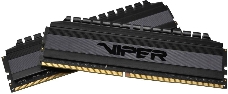 Оперативная память Patriot Viper Blackout 16GB 3600MHz CL18  UDIMM KIT  PVB416G360C8K