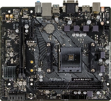 Материнская плата Asrock A520M-HVS Soc-AM4 AMD A520 2xDDR4 mATX AC`97 8ch(7.1) GbLAN RAID+VGA+HDMI