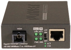 GT-806B60 медиа конвертер 10/100/1000Base-T to WDM Bi-directional Fiber Converter - 1550nm - 60KM