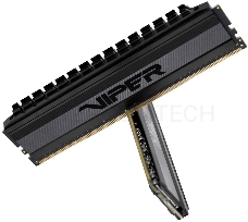 Оперативная память Patriot Viper Blackout 16GB 3600MHz CL18  UDIMM KIT  PVB416G360C8K