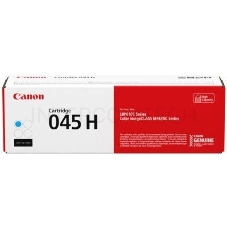 Тонер-картридж Canon 045C H голубой, 2200 стр., для i-SENSYS MF631/633/635, LBP611