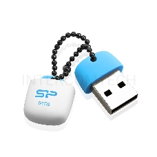 Флеш накопитель 16GB Silicon Power  Touch T07, USB 2.0, Голубой