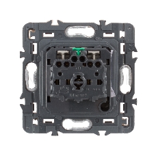 Розетка Legrand 067167 2К+З с плоской лицевой панелью - немецкий стандарт - безвинтовые зажимы - Программа Celiane - титан