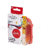 Струйный картридж Sakura 2936B004 (521 Y) для Canon, желтый, 8,4 мл., 530 к.