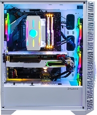 Корпус MIDITOWER ATX W/O PSU Z3 ICEBERG WHITE ZALMAN