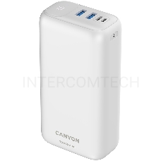 Мобильный аккумулятор CANYON PB - 301, Power bank 30000mAh Li-poly battery, Input Micro: DC5V/2A, 9V/2A Input Type c PD ： DC5V/3A, 9V/2A， Output Type C  PD:5V/3A,9V/2.2A,12V/1.5AOutput USB A1+USBA 2 : 5V3A,5V/4.5A,4.5V/5A,9V2A,12V1.5A,22.5W quick charging