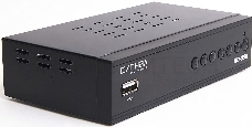 Ресивер эфирный цифровой DVB-T2/C HD HD-350 металл, дисплей DOLBY DIGITAL, HEVC Сигнал Electronics