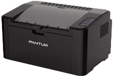 Принтер Pantum P2207, лазерный A4, 22 стр/мин, 1200x1200 dpi, 64 Мб, подача: 150 лист., USB, картридер
