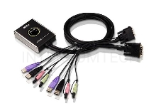 Переключатель ATEN CS682(-AT) 2-х-портовый USB 2.0 DVI KVM KVM-переключатель