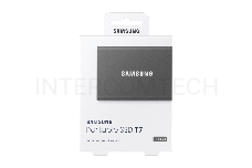 Твердотельный накопитель Samsung SSD 500GB T7 Touch, USB Type-C, R/W 1000/1050MB/s, Titanium