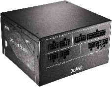 Блок питания XPG COREREACTOR650G-BLACKCOLOR (модульный 650 Вт, PCIe-4шт, ATX v2.31, Active PFC, 120mm Fan, 80 Plus Gold)