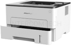 Принтер Pantum P3300DN, А4, 33 стр/мин, 1200 X 1200 dpi, 256Мб RAM, PCL/PS, дуплекс, лоток 250 листов, USB/LAN, нагр. макс 60000 стр/мес, рек. 3000 стр/мес, серый корпус