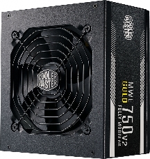 Блок питания 750 Ватт Power Supply Cooler Master MWE Gold V2 FM 750W A/EU Cable