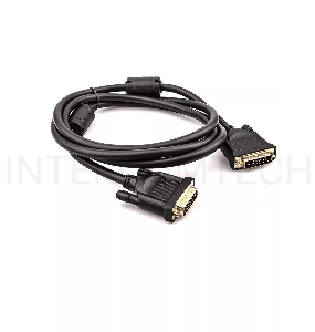 Кабель Aopen  DVI (24+1) M/M  1.8m, 2 фильтра Aopen/Qust <ACG442GD-1.8M>