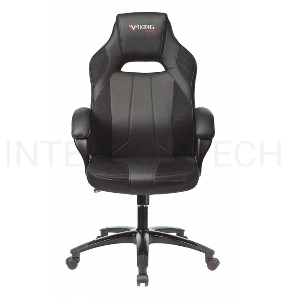 Кресло игровое Бюрократ VIKING 2 AERO BLACK EDITION черный искусственная кожа