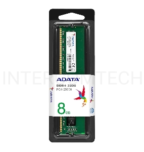 Память Adata 8Gb DDR4 3200MHz AD4U32008G22-SGN RTL PC4-25600 CL22 DIMM 288-pin 1.2В single rank