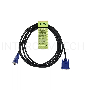 Кабель соединительный SVGA (15M/M) 3m 2 фильтра TV-COM <QCG120H-3M>