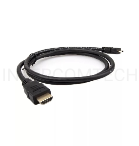 Кабель VCOM/TELECOM HDMI-19M -- MicroHDMI-19M ver 2.0+3D/Ethernet,1m Telecom <TCG206-1M>