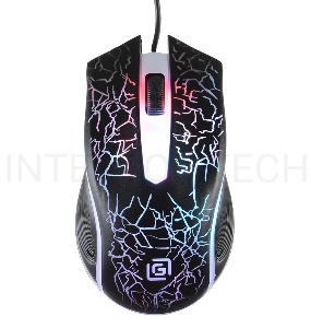 Мышь Oklick 395M черный оптическая (1500dpi) USB (2but)