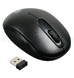 Мышь Oklick  505MW черный оптическая (1000dpi) беспроводная USB (2but)