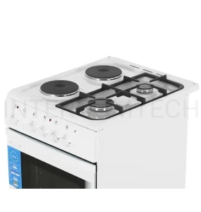 Газовая плита с электрической духовкой (506022.03гэ (щ)ЧР-030) Deluxe