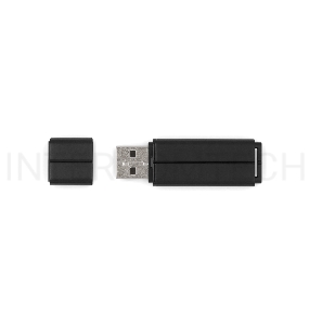 Флеш Диск 16GB Mirex Line, USB 2.0, Черный