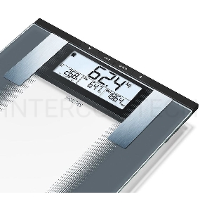 Весы напольные электронные Sanitas SBG 21 макс.180кг прозрачный
