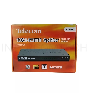 Разветвитель HDMI 1=>8 Telecom  <TTS5030>, каскадируемый , 1.4v+3D