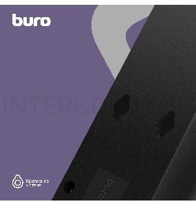 Сетевые фильтры BURO Сетевой фильтр, 5 розеток, 10 метров, (500SH-10-B), черный {992303}