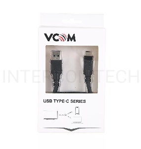 Кабель-адаптер USB 3.1 Type-Cm to USB 3.0 Am, 1m VCOM CU401