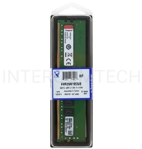 Память Kingston 8GB DDR4 2666MHz KVR26N19S8/8 {PC4-21300,CL19}