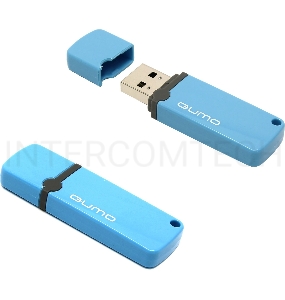 Флэш Диск QUMO 8GB Optiva 02 Blue QM8GUD-OP2-blue