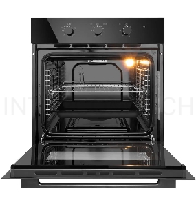 Шкаф духовой газовый с электрическим грилем MAUNFELD MOGS703B2, встраиваемый