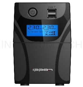 Источник бесперебойного питания Ippon Back Power Pro II 500 300Вт 500ВА черный